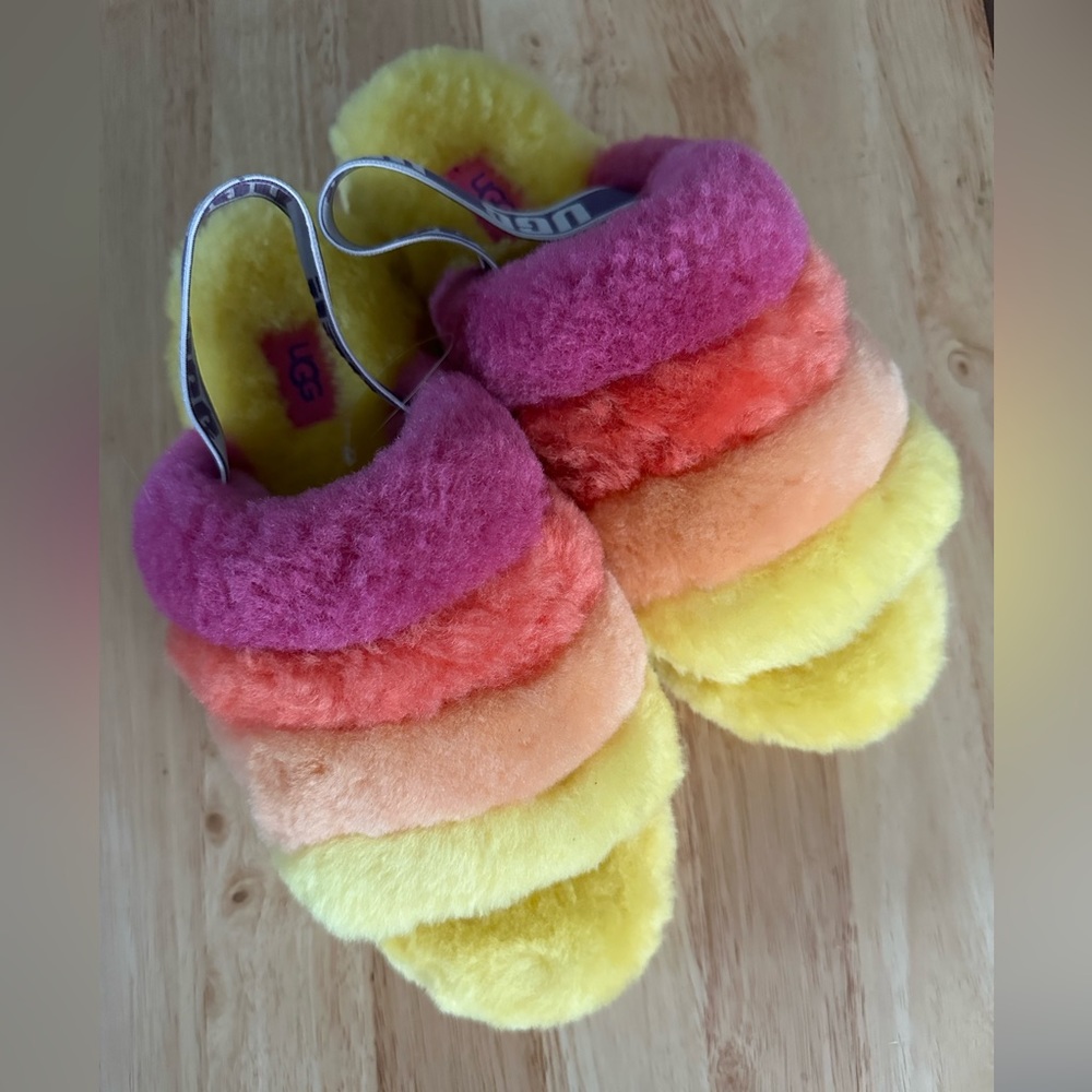 Rainbow UGG Slippers